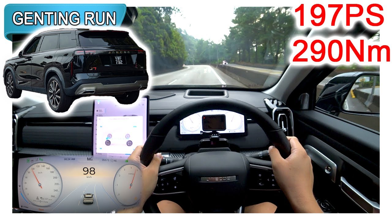 Part 2/2 | Jaecoo J7 AWD | Malaysia #POV [Genting Run 冲上云霄] [CC Subtitle]
