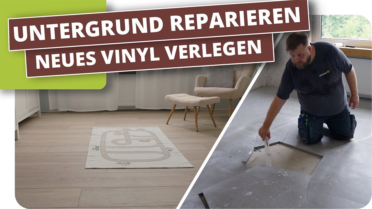 Untergrund perfekt vorbereiten & Vinyl verlegen – Schritt für Schritt Anleitung