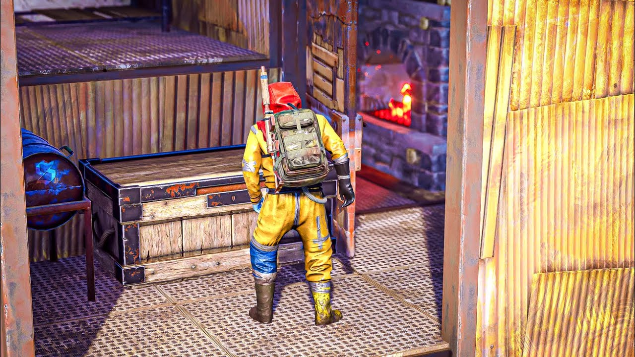 raiding bases with doors left open is my favorite - RUST SOLO #6 S130