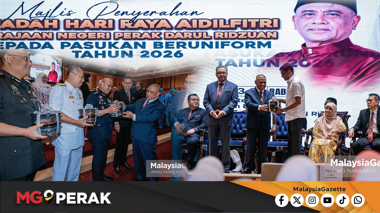 MGPerak: Perak Sumbang 10,000 Juadah Aidilfitri Kepada Pasukan Beruniform
