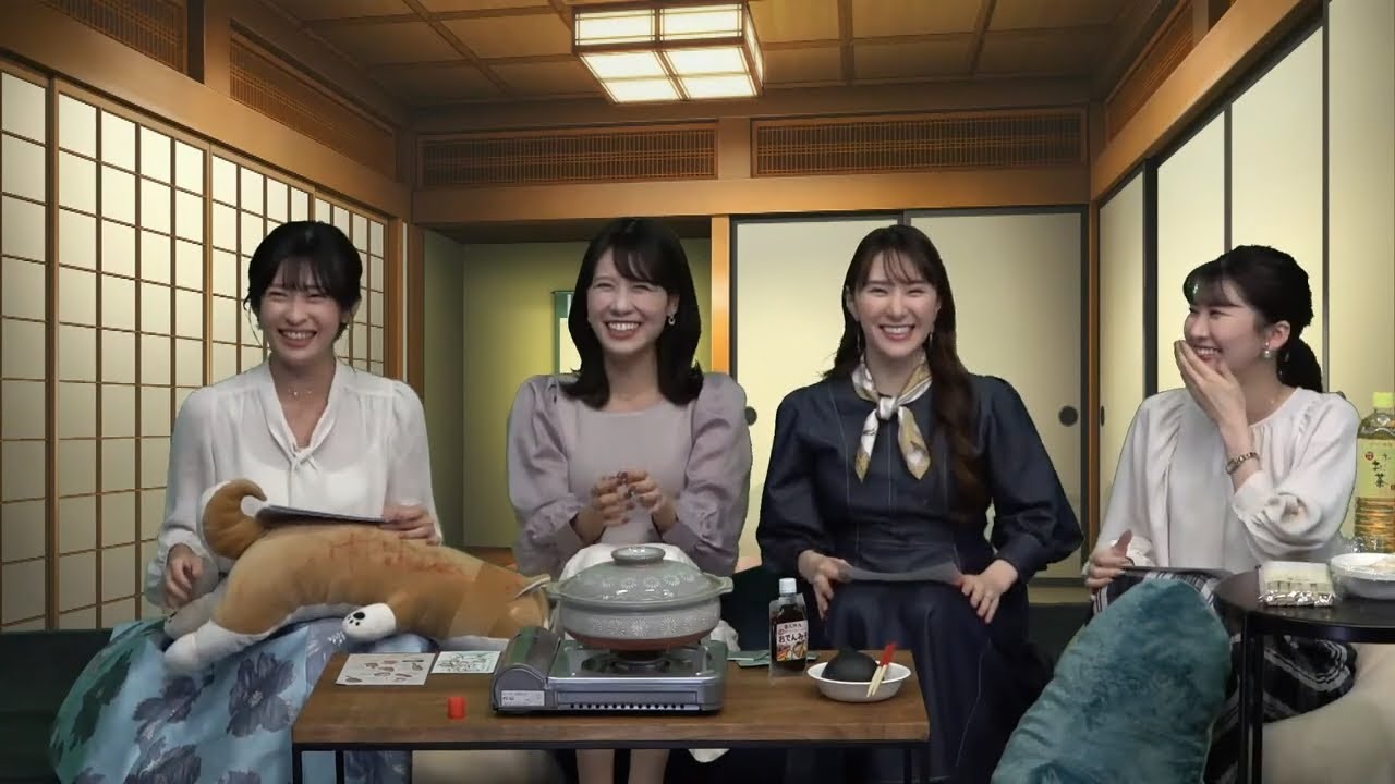 ウェザーニュースキャスターのおでん会