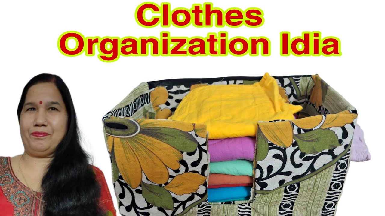 Cardboard box idiya-DIY।।Clothes Organization Idia।।Recycle Cardboards #homeorganization #Cardboard
