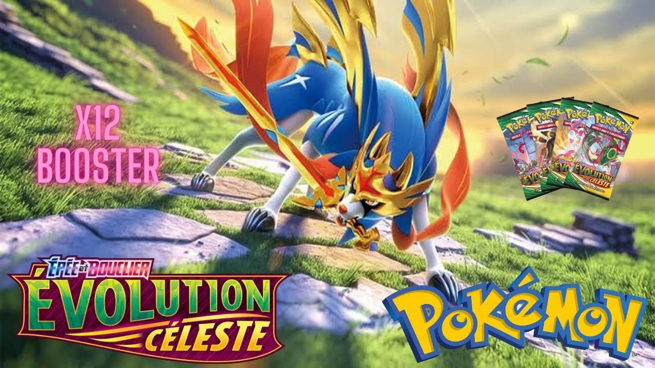 OUVERTURE 12 BOOSTER EVOLUTION CELESTE !  ON VEUX LA RAYQUAZA !