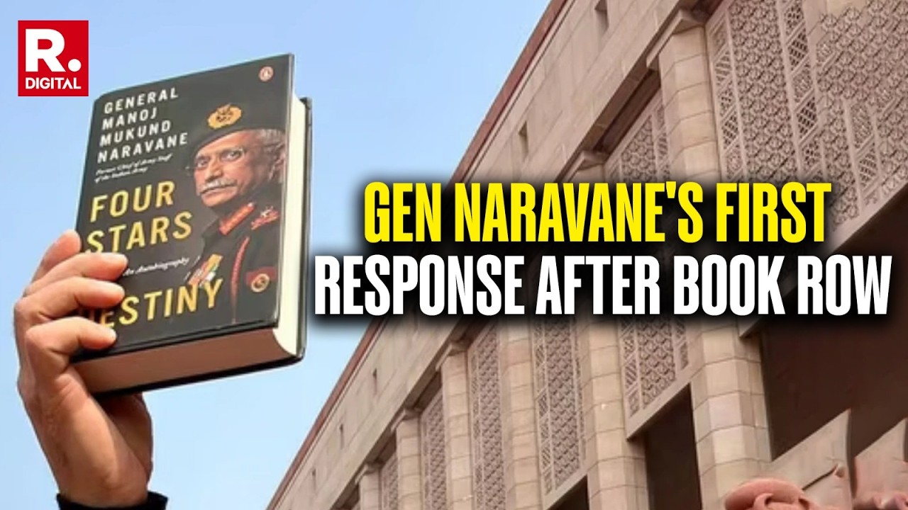 Gen Naravane's First Response After Book Row | 'Four Stars Of Destiny'