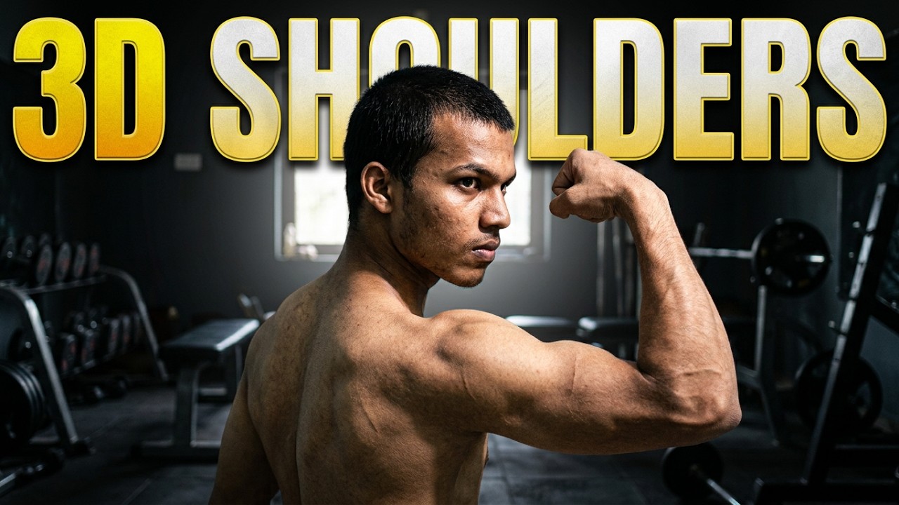 Kya Three D shoulder bnane hai ? No Gym.No Excuse #shoulderworkout #newbiginner #Homeworkout 