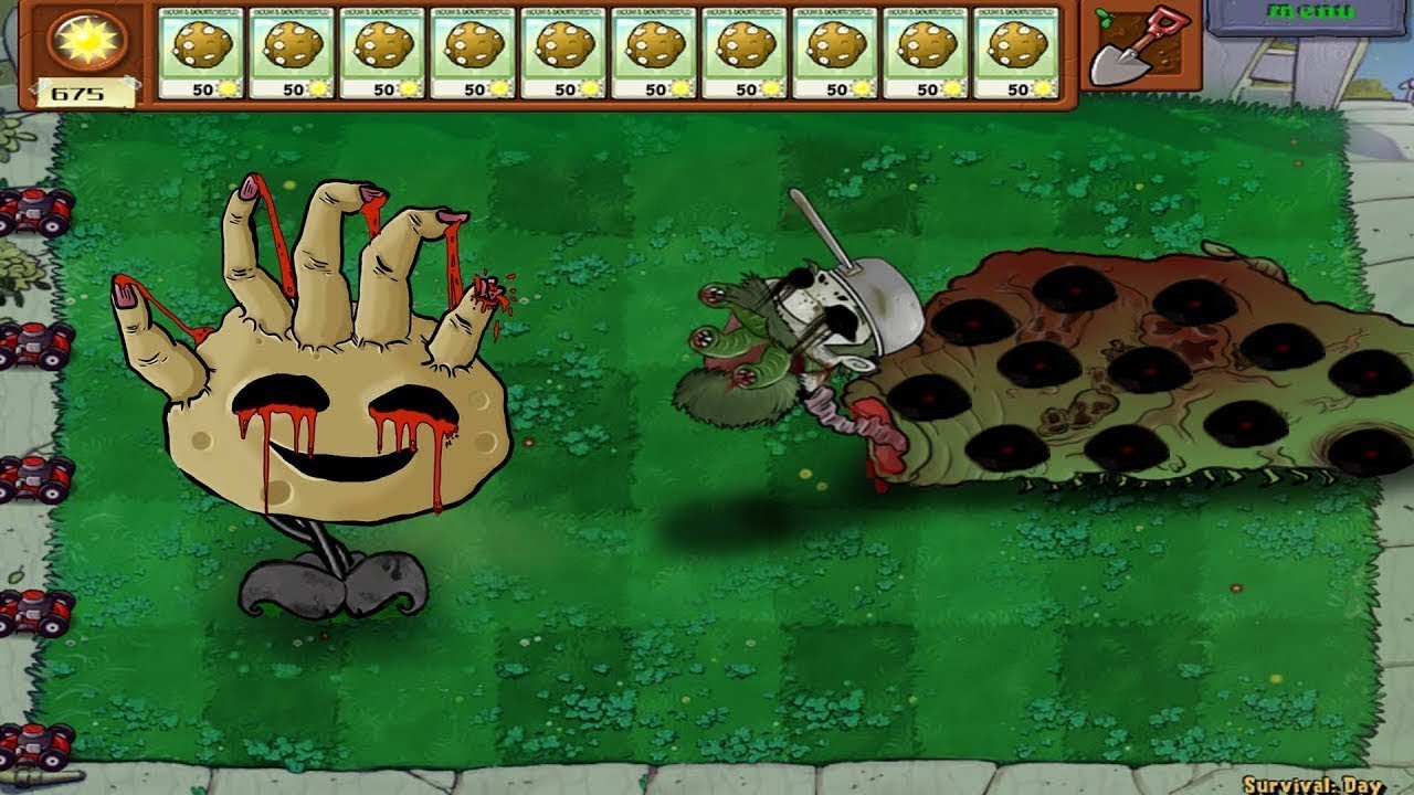 Horror Horrible zombies vs Horrible Gargantuar - Plants Vs Zombies Battlez