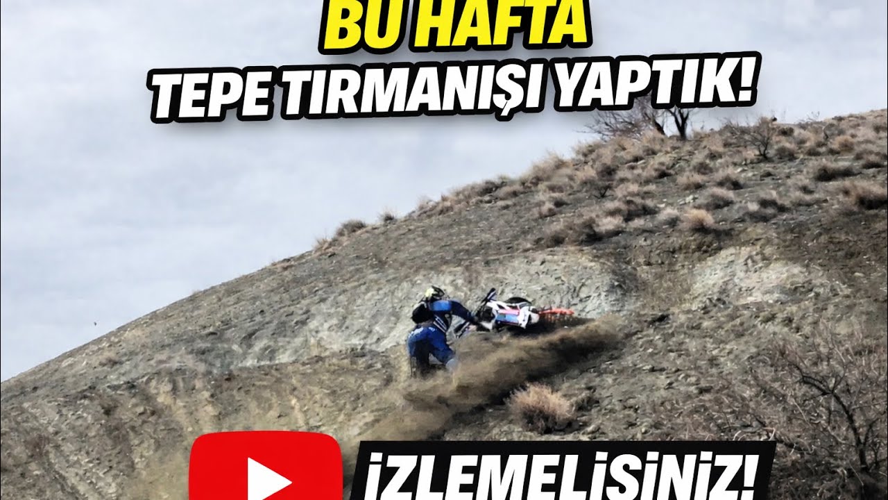 Dik Yokuşta Büyük Mücadele! Tepe Tırmanışı tepetırmanışı #motocross #motovlog #motorcycle 