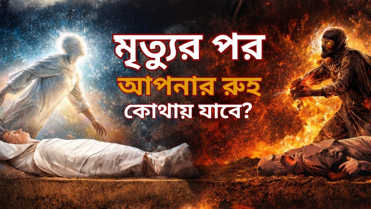 মৃত্যুর মুহূর্তে রুহ বের হয় যেভাবে | যা জানলে চোখে পানি আসবে | Islamic Bayan Bangla