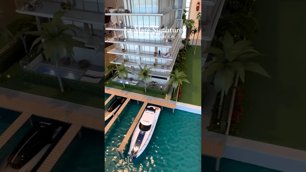 ✨ONLY 9 Exclusive Waterfront Residences in 7 Floors 😱 | La Mar&eacute; Signature | Miami Real Estate