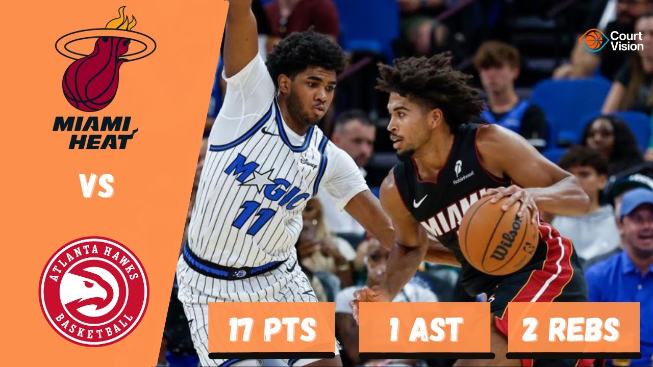 Ethan Thompson - 17 Points, 1 Assist, 2 Rebounds vs Hawks - 2025 Preseason