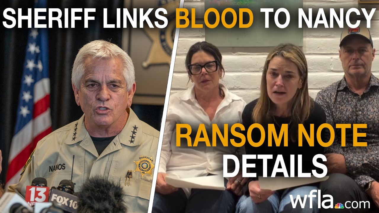 NANCY GUTHRIE DISAPPEARANCE: LIVE PRESS CONFERENCE REACTION