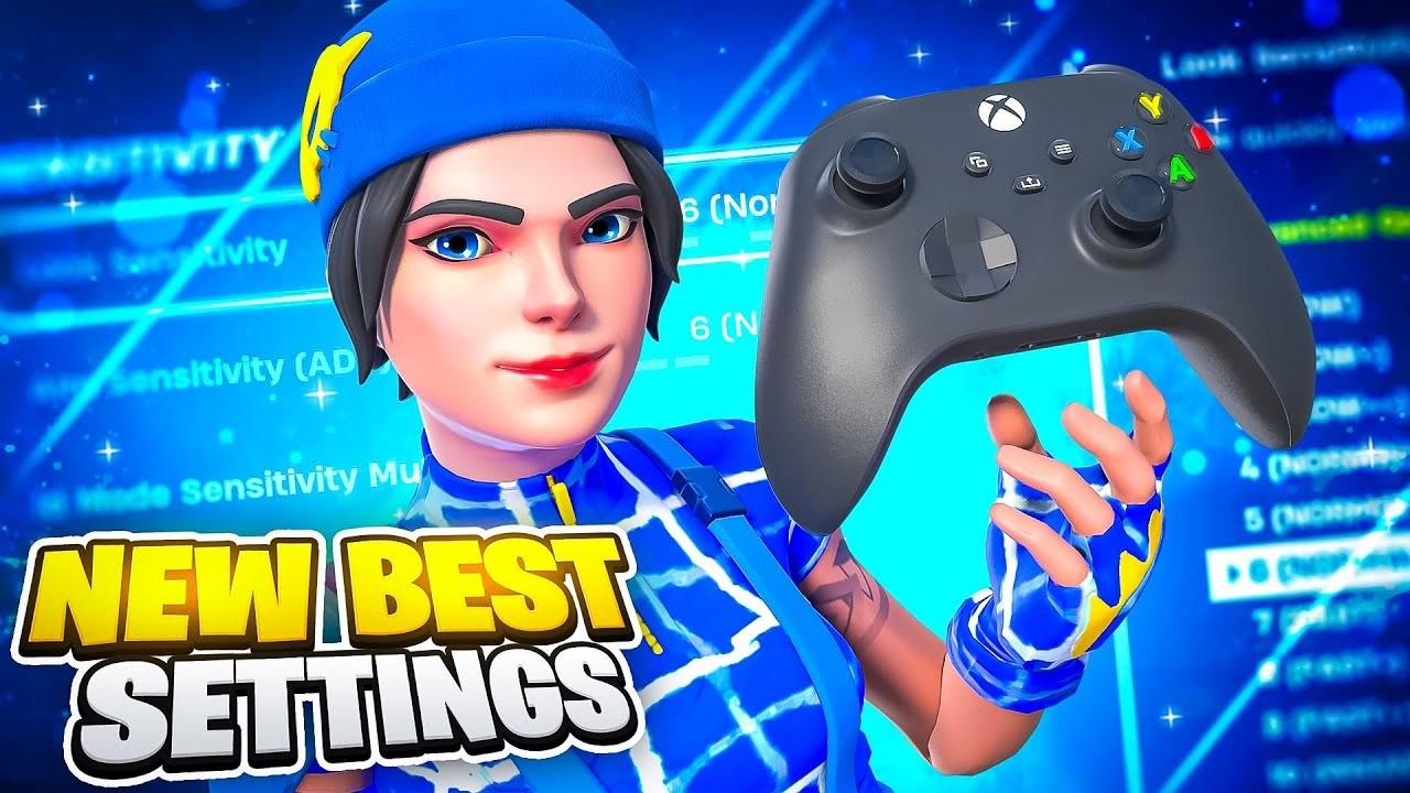 *НОВЫЕ* Лучшие настройки контроллера + чувствительность для Fortnite Глава 7! (PS4/PS5/XBOX/PC)