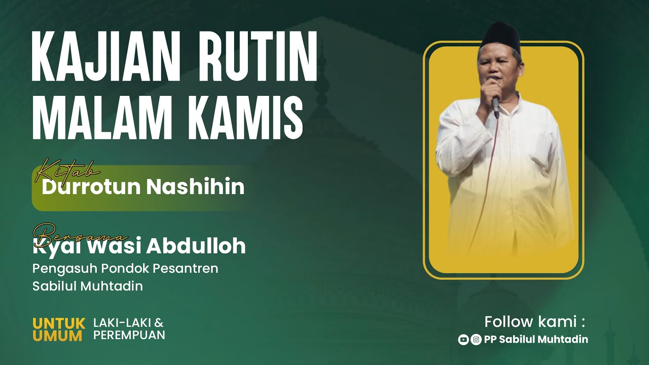 Siaran langsung PP. SABILUL MUHTADIN