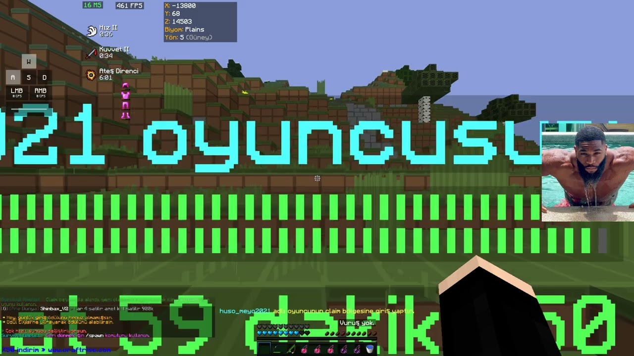 CraftRise Survival Ametist 40x Buz Kesme PvP