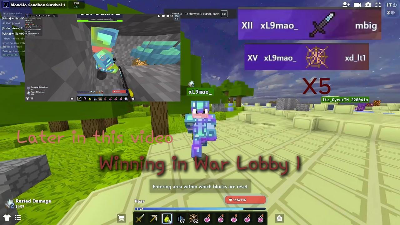 [Episode 8] Winning in War (Bloxd io Lobby 1 )