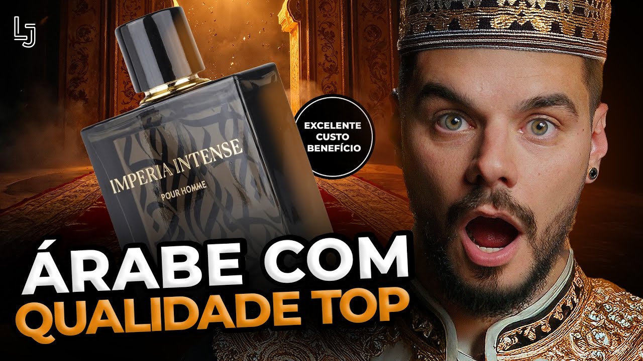 PERFUME ÁRABE COM QUALIDADE TOP DE INGREDIENTES E EXCELENTE CUSTO BENEFÍCIO! RAYHAAN IMPERIA