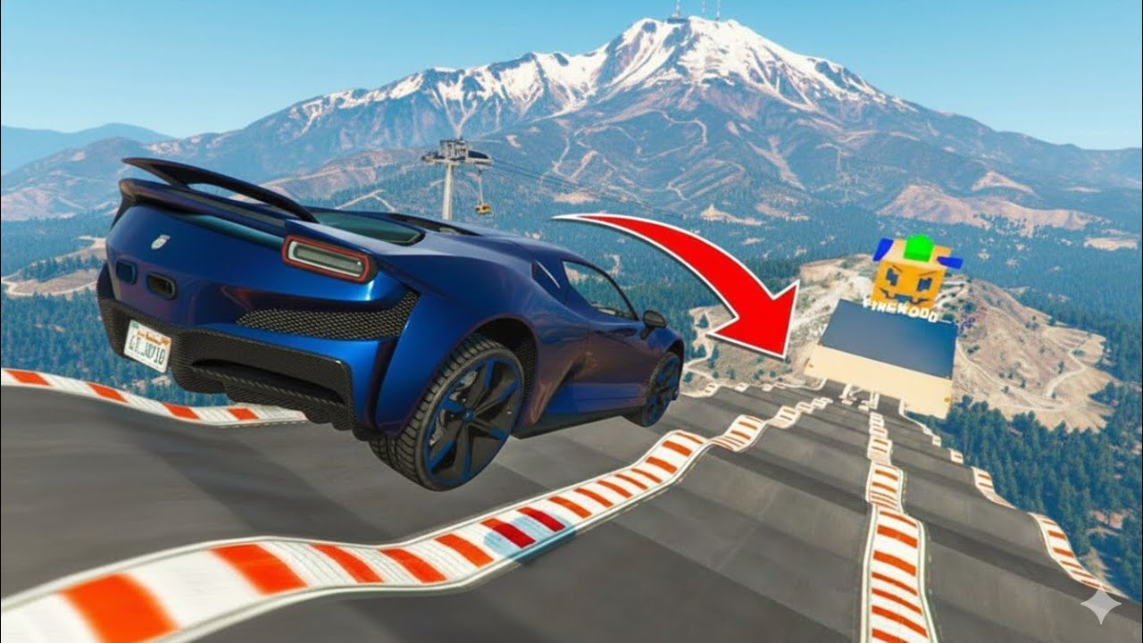 GTA V Ramp Race Challenge! 😱 Insane Jumps & Epic Fails