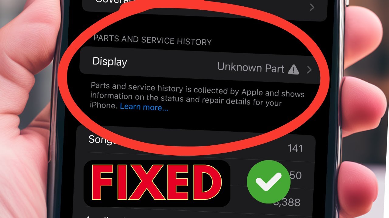 Unknown part display iPhone how to fix | iPhone 11 Pro Max /iPhone 12 Pro Max /13/ 14 / 15 Pro Max