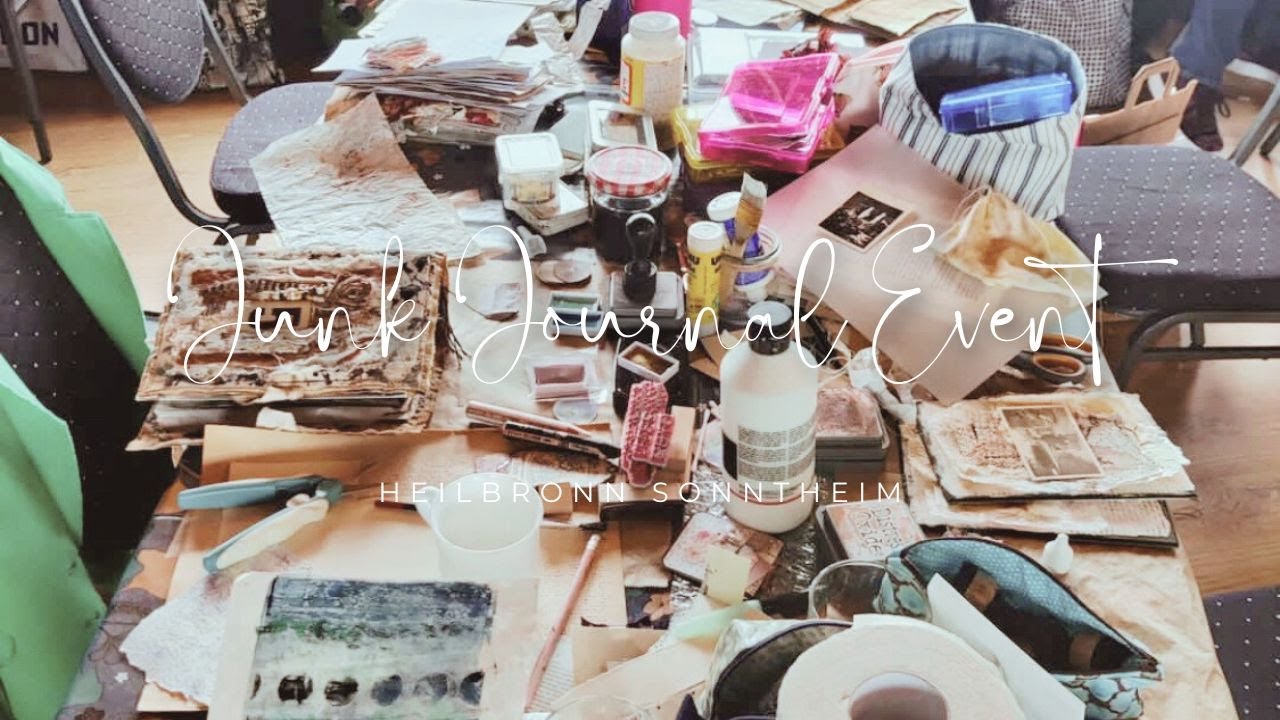 Das erste große Junk Journal Treffen in  Heilbronn ❤️ Wie es war❓Unvergesslich ‼️  Bollenhut Art ❤️