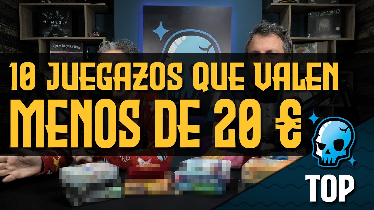 10 JUEGAZOS por MENOS de 20 EUROS | TOP AMIGO INVISIBLE