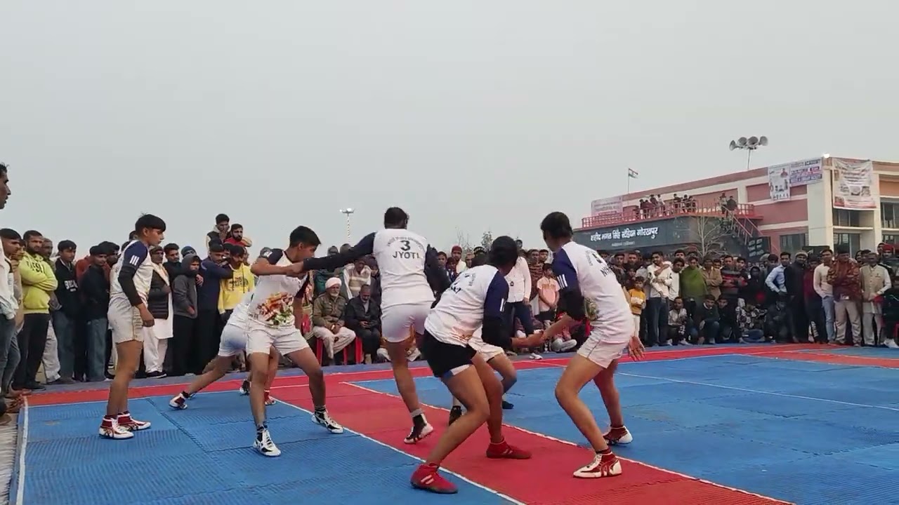 sherda vs gorakhpur 52 kg girls kabaddi match