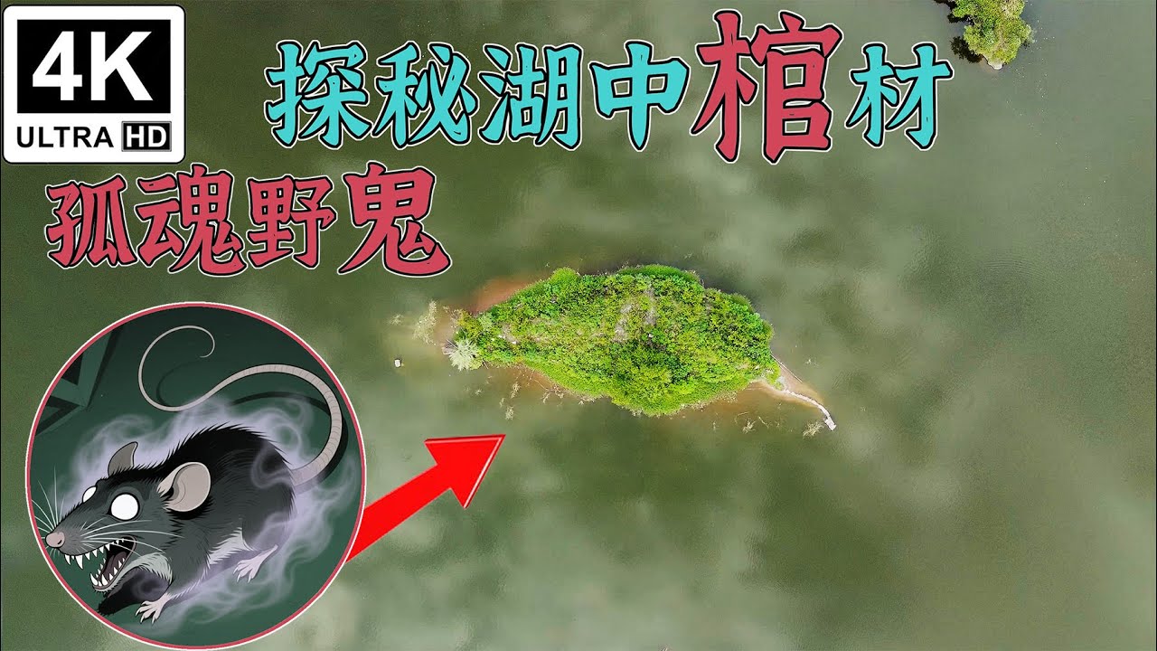 4K（第253集）孤魂野鬼——探秘湖中棺材. Lonely Ghost——Exploring the Coffin in the Lake.