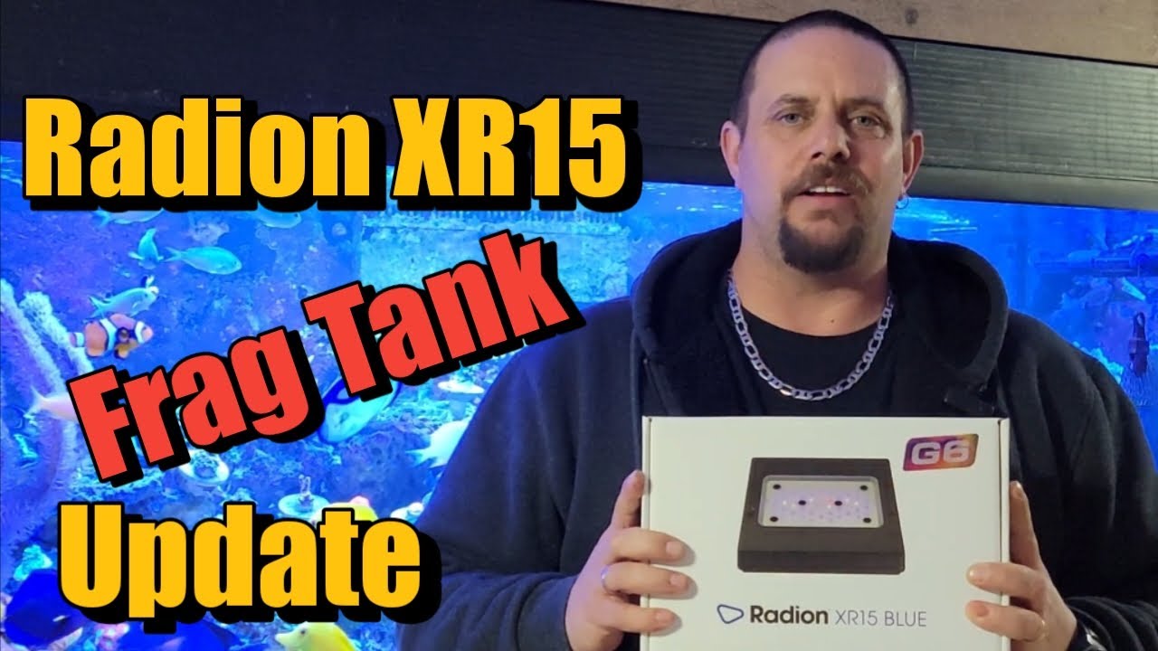 Улучшенная версия аквариума для фрагов Radion XR15 G6.