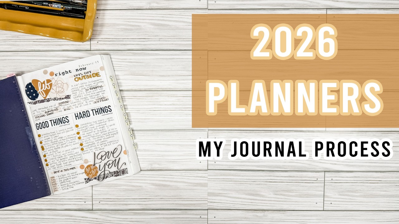 2025 Planners | Sterling Ink | My Journal Process Part 06