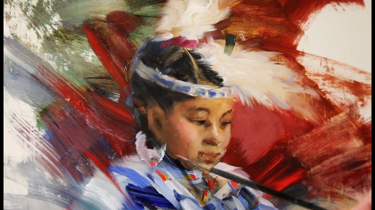 Portrait  Painting by Michelle Dunaway