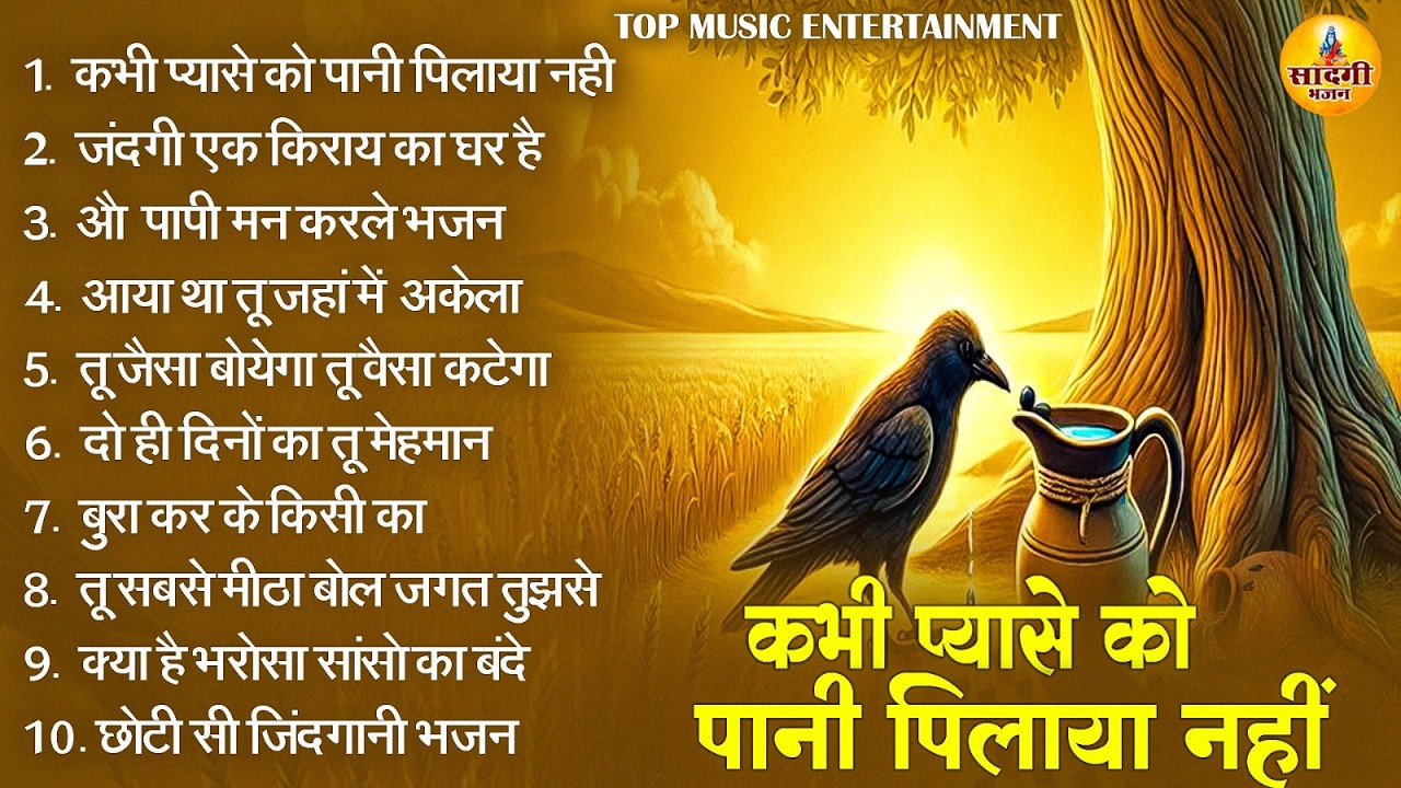 कभी प्यासे को पानी पिलाया नहीं ये निर्गुण भजन | Nonstop Nirgun Bhajan | Chetawani Bhajan 2026