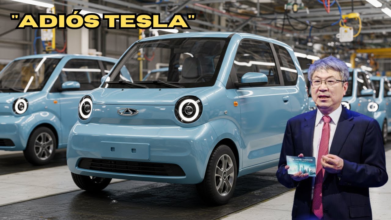 Chery Lanza el Mini EV Más Barato: ¡Solo $2,699 y Revoluciona la Industria de Vehículos Eléctricos!