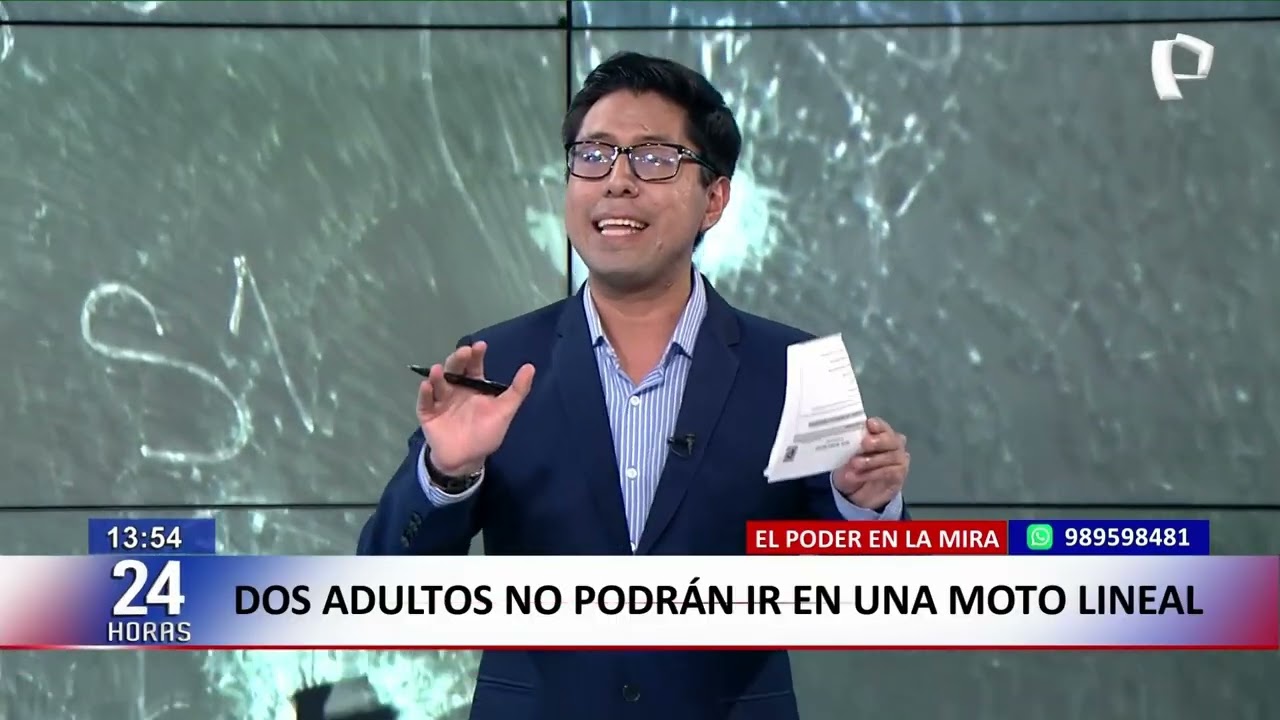 Nueva norma: Dos adultos no podr&aacute;n trasladarse en una moto
