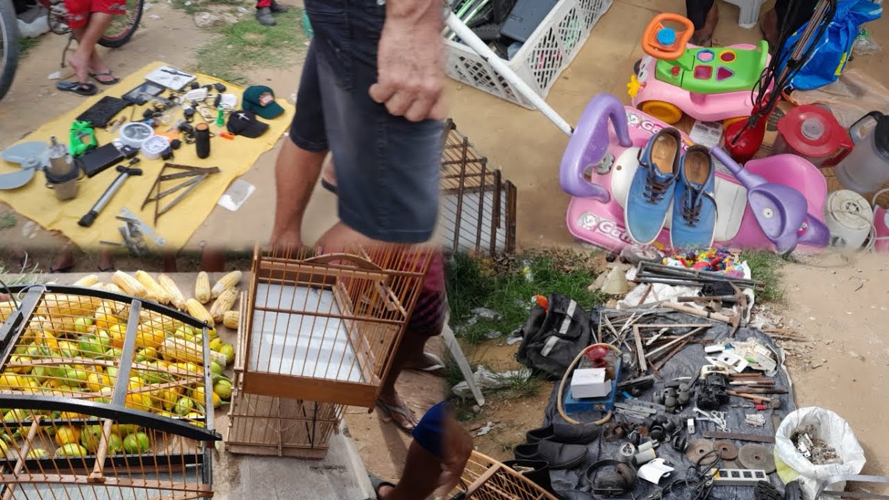 Feira do troca de Paratibe tem tudo +novidade aqui nas criações 