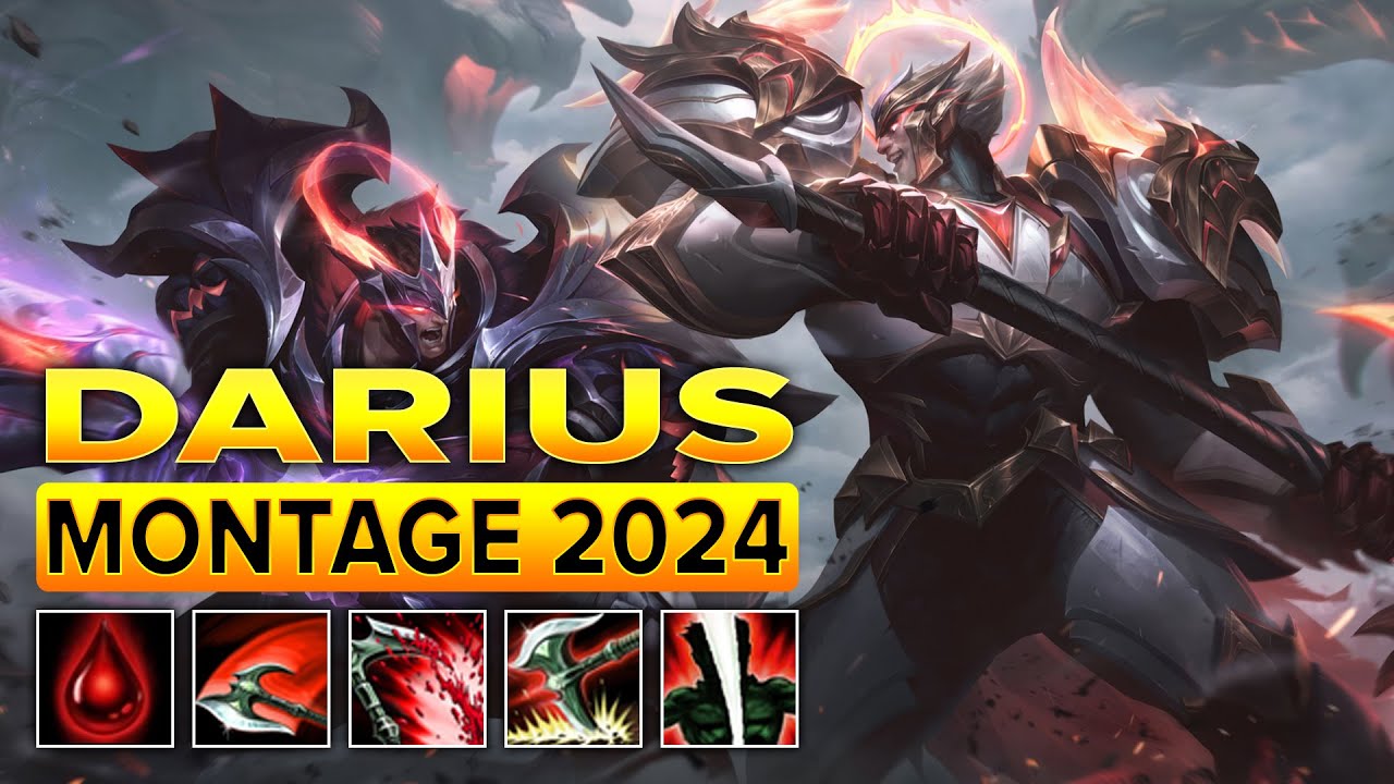 Darius Montage 2024 - High Elo Darius Plays