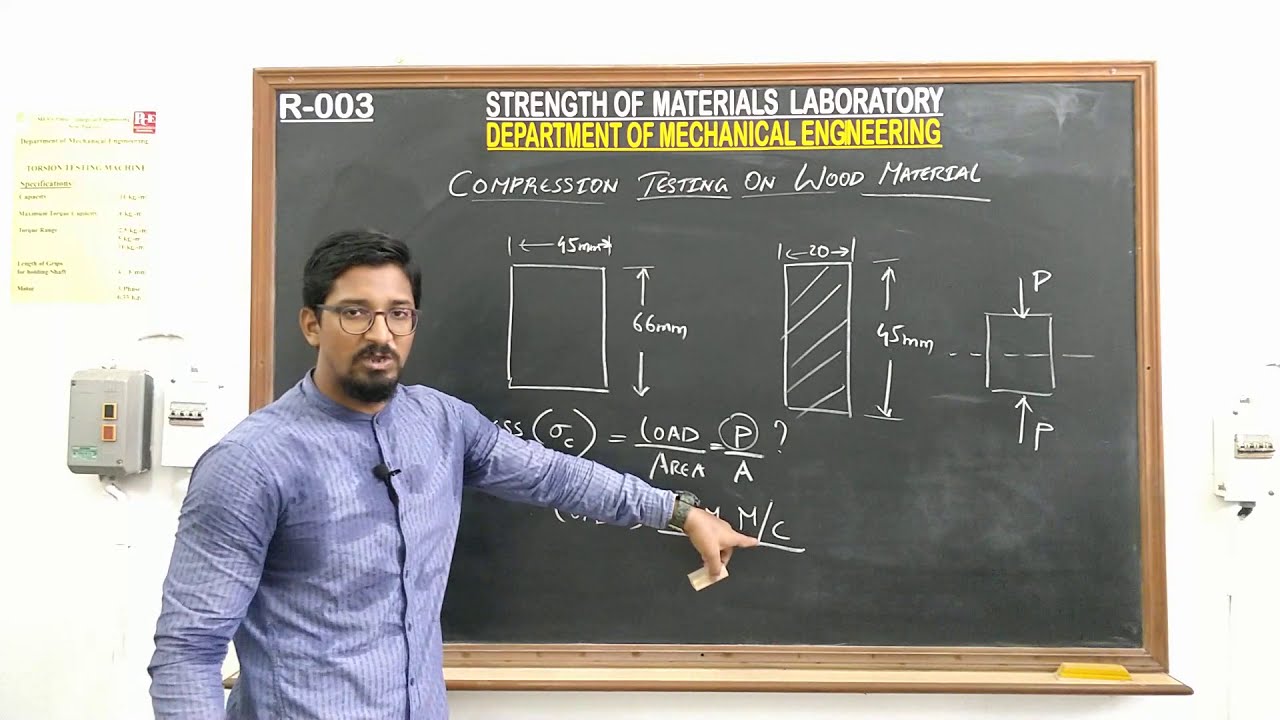 Compression Testing Part 1 | Universal Testing Machine | Strength of Materials