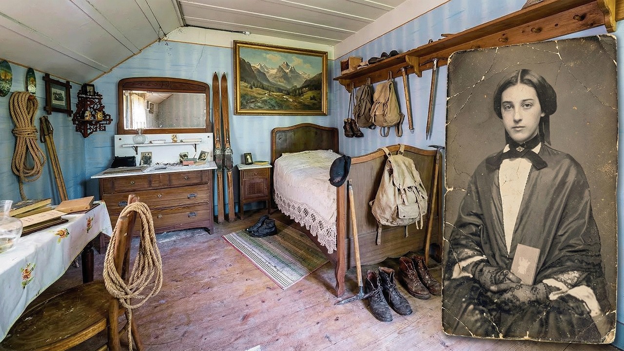 They Left 70 Years Ago ~ Abandoned Swiss Time Capsule Mansion