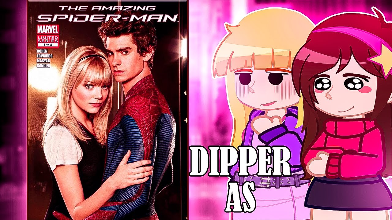 Gravity Falls React to Dipper as SpiderMan (Andrew Garfield) | ENG | ESP