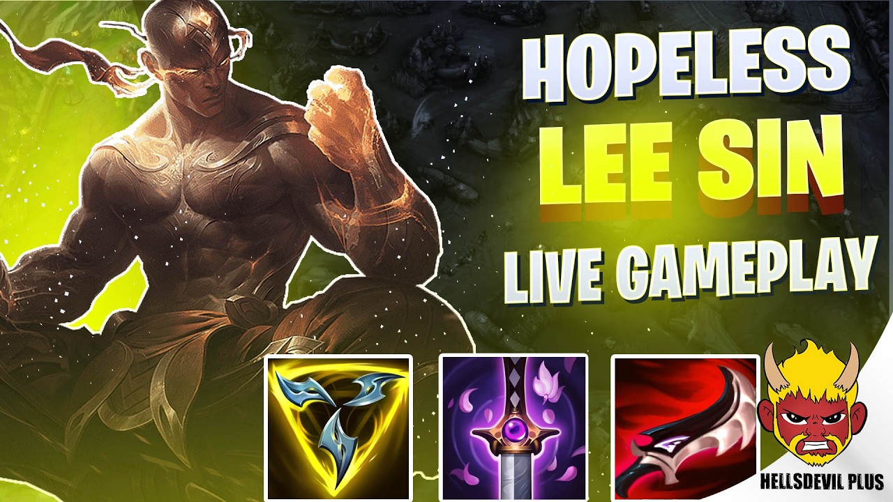 HOPELESS HARDCARRY LEE SIN GAME! - Wild Rift HellsDevil Plus Gameplay