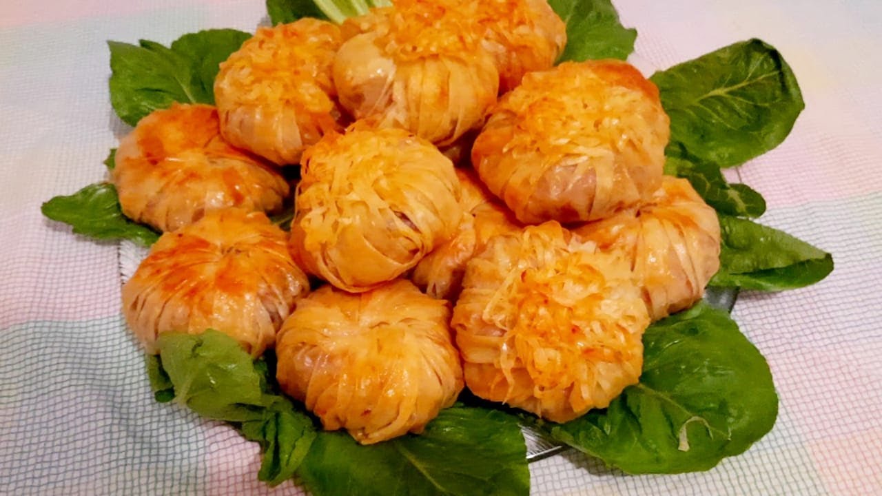 بسيطلات الكموسة 5 شاركوتري مذاق روعة بمكونات مضبوطة/ Mini pastilla charcuterie (pour les réceptions)