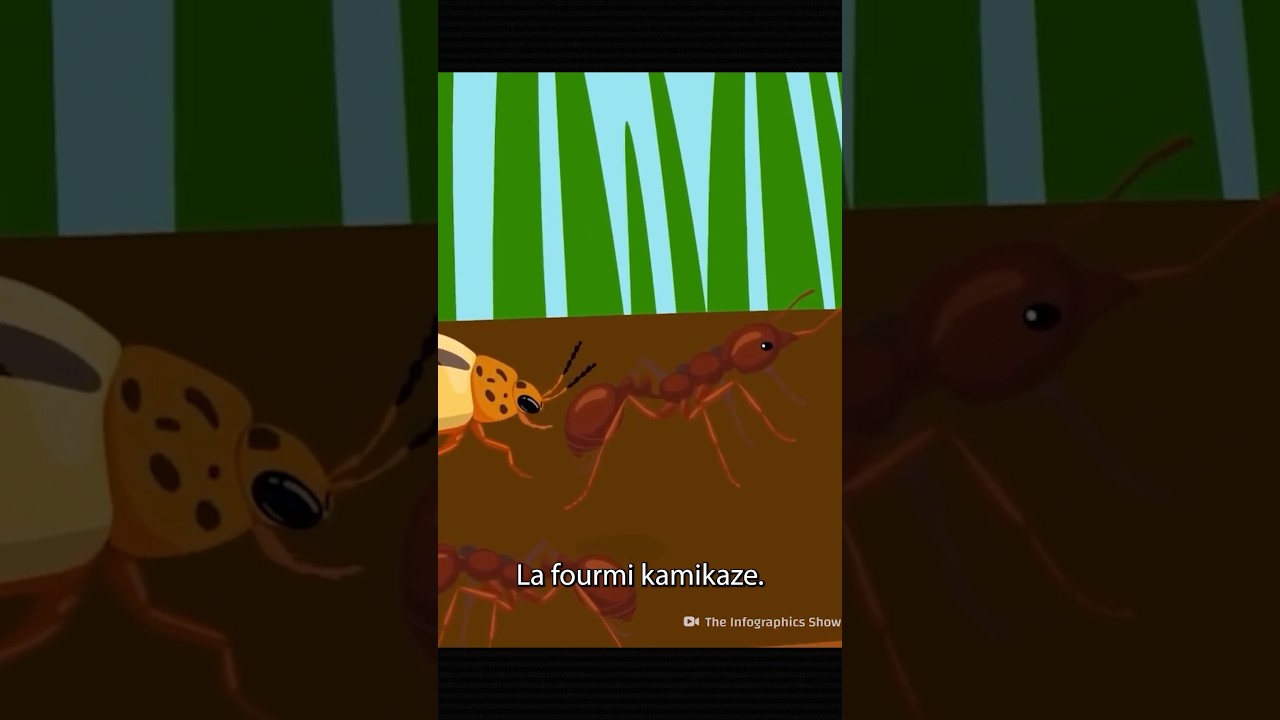 Des fourmis qui explosent ?! La fourmi kamikaze  