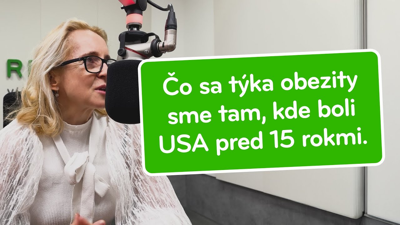 Čo je to obezita a čo nadváha nám vysvetlila odborníčka na manažment obezity Adela Penesová.