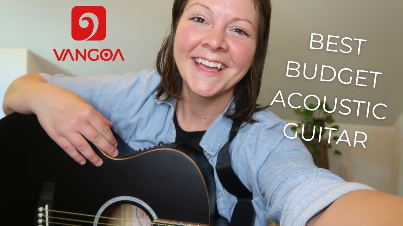 Vangoa Black Acoustic Electric Guitar Review - Best budget acoustic electric guitar for beginners
