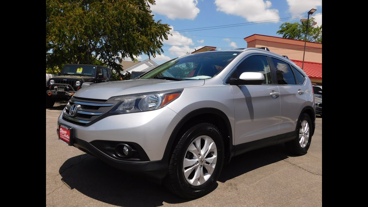 2012 Honda CR-V EX-L AWD - New Tires, Brakes, and More! Black Heated Leather, Sunroof, Extra Clean!