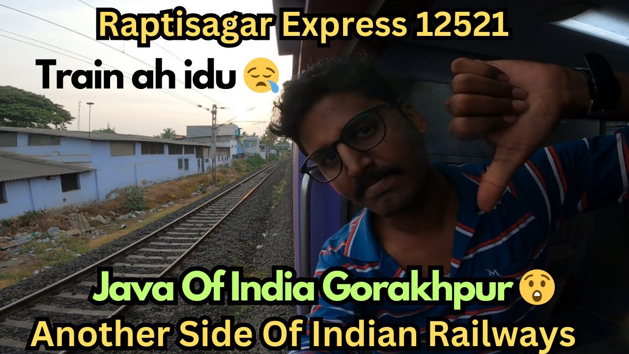 Raptisagar Express 12521 | Chennai Central to Thrissur | India&rsquo;s 10th Largest Train | 3AC Coach