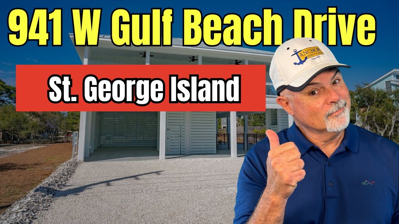 Luxury St. George Island Beach Home w/ Pool | Gulf Views | $1,095,000 | Sea Pearl Tour