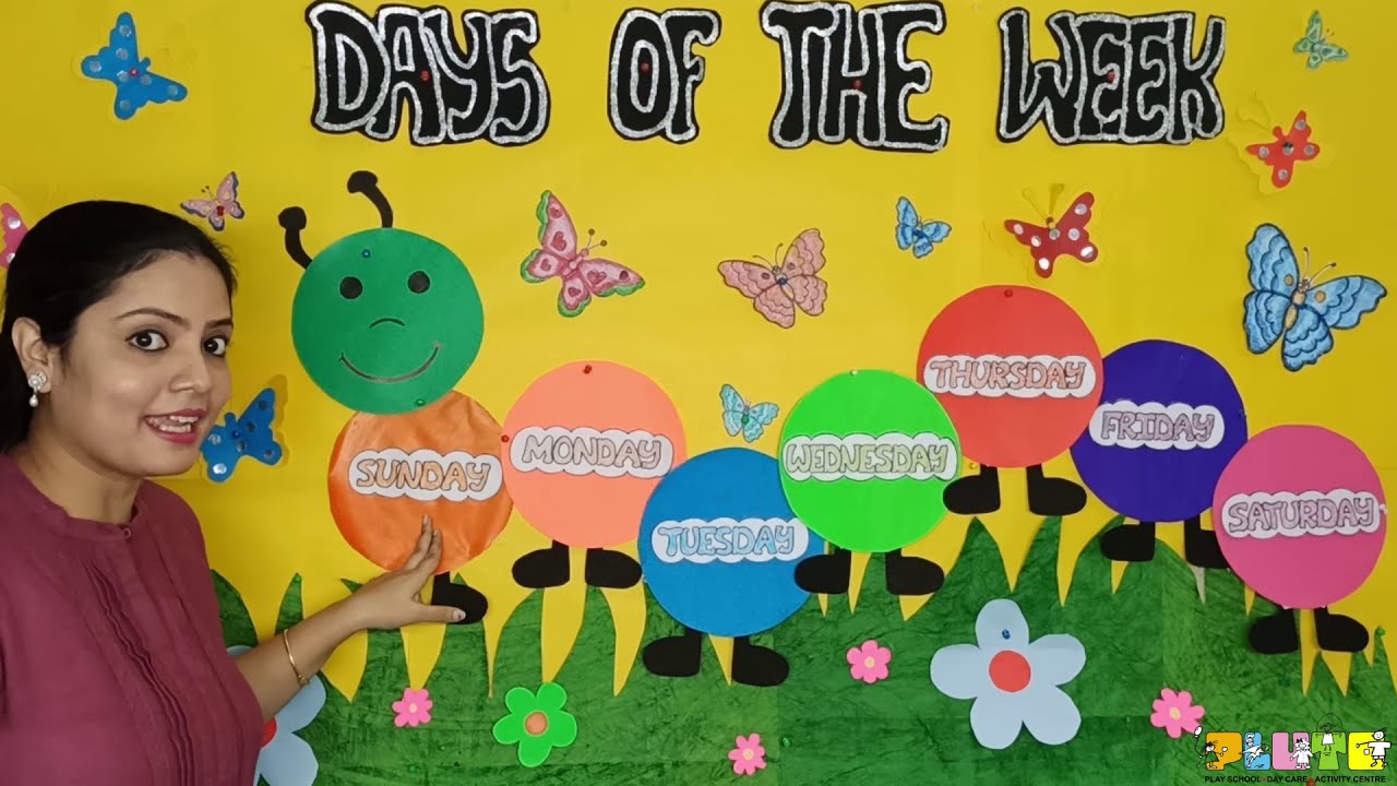 Days of the Week - Fun Learning for Kids ! Real Educator of PLUTO teaches Days of the Week