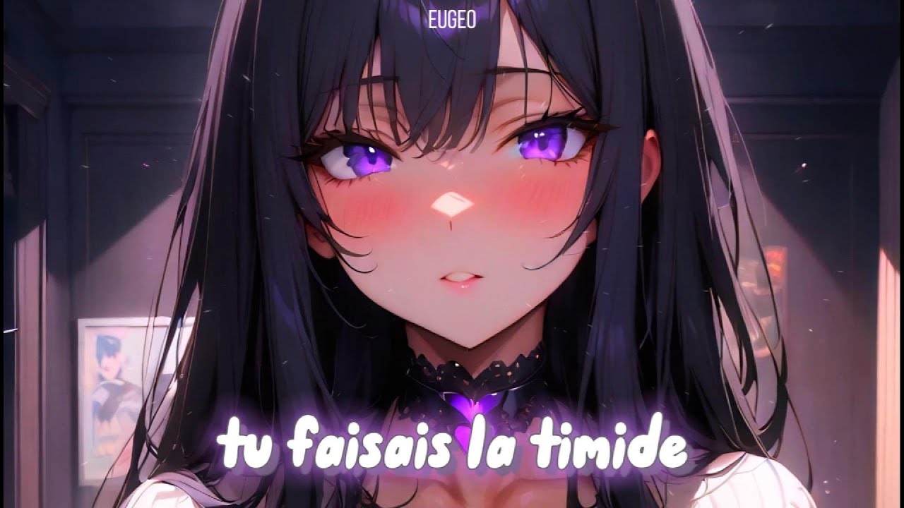 『Nightcore Lyrics』Maitre Gims - Sois pas Timide (Kueenaofficiel Cover)