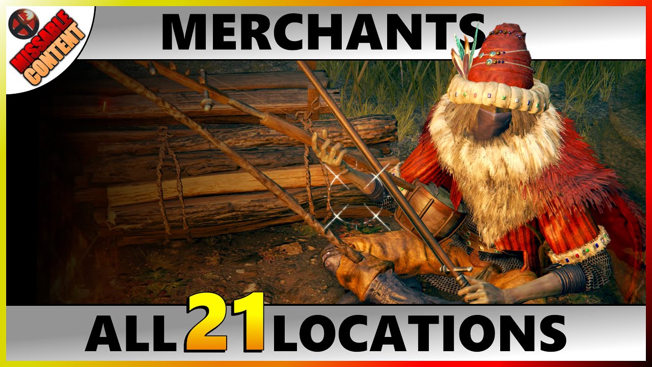 ELDEN RING All Merchant Locations (Shops, Shopkeepers, Vendors, Traveling Merchants)