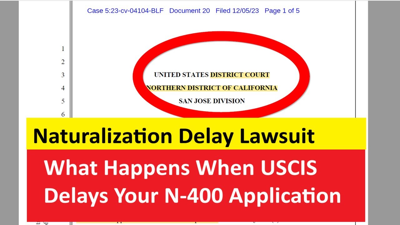 What Happens When USCIS Delays N-400 Application