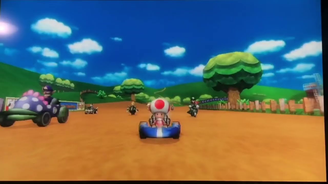 Mario Kart Wii: Toad In Mushroom Cup 150cc